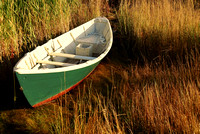 Green Boat in Lanesville