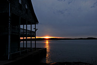 Sunset on Cross Island