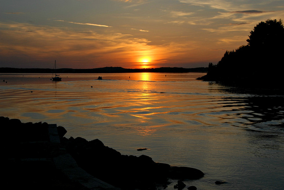 Cross Island Sunset