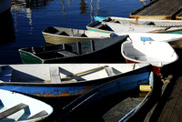 Blue Boats of Rockport