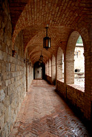 Covered Loggia at Castello di Amorosa