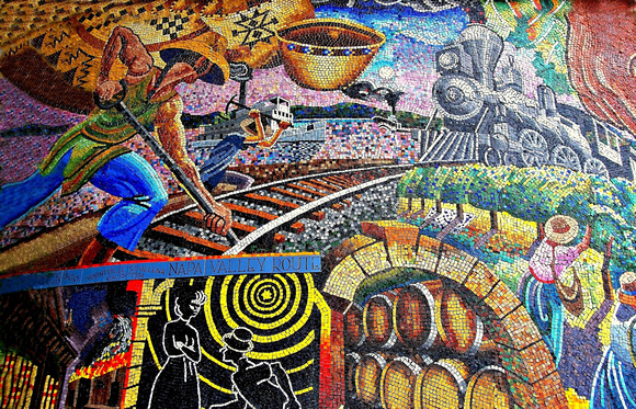 The Napa Valley Story in Mosaic