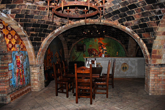 Wine Cave at Castello di Amorosa